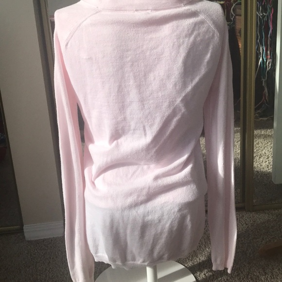 J. Crew Sweaters J Crew Light Pink Cotton Cardigan Size Sm Poshmark